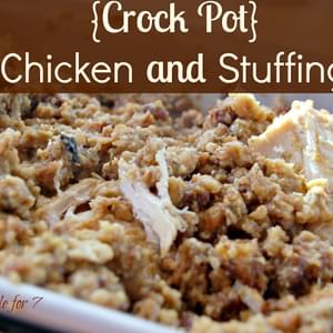{Crock Pot} Chicken and Stuffing