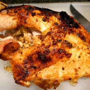 Roasted Turkey Half Breast with Pineapple Sambal Glaze