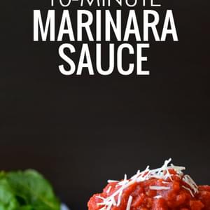 10-Minute Homemade Marinara Sauce