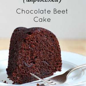 Dark Chocolate Beet Bundt Cake