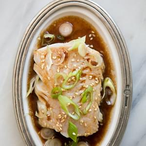 Pan Simmered Pacific Black Cod