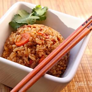 Spicy Thai Beef and Jasmine Rice