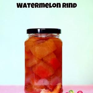 Sweet Watermelon Rind Pickles