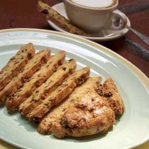 Mary Kay’s Pistachio and Currant Biscotti
