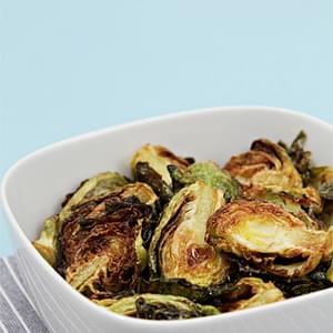 Flash-Fried Brussels Sprouts with Garlic and Lime