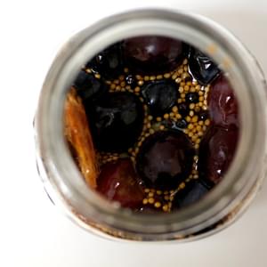 Pickled Grapes with Cinnamon and Black Pepper