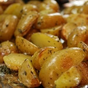 Lemon Salt- Roasted Potatoes