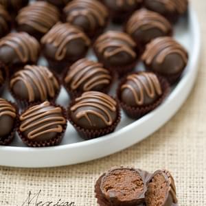 Mexican Chocolate Chip Cookie Dough Truffles