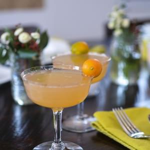 Grapefruit Mimosas for a Crowd