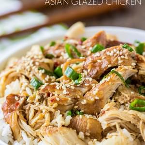 Slow Cooker Asian Glazed Chicken