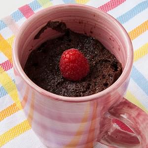 Chocolate Nutella Cake in a Mug