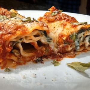 Meatless Monday ~ Spinach Lasagna Rolls