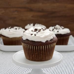 Cookies and Cream Filled Cupcakes