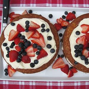 Strawberry Country Cake (adapted from Ina Garten)