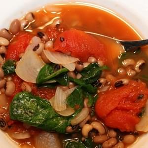 New Year’s Black Eyed Pea Soup