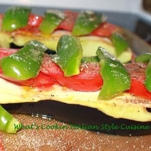 Italian Salsa Roasted Eggplant