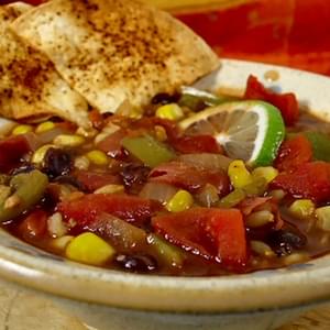 Red, Gold, Black And Green Chili