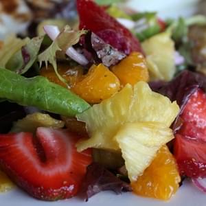 Red Wine and Honey Salad with Fruit