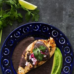Grilled Lime Chicken with Black Bean Sauce