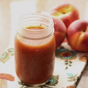Spicy Peach Barbecue Sauce