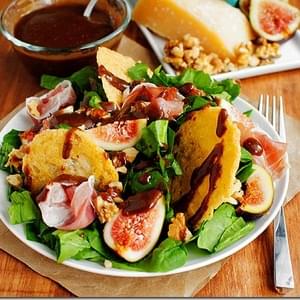 Fig & Frico Prosciutto Salad