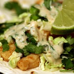 Spicy Lime Fish Tacos