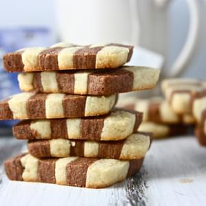 Fancy Slice n’ Bake Checkerboard Cookies