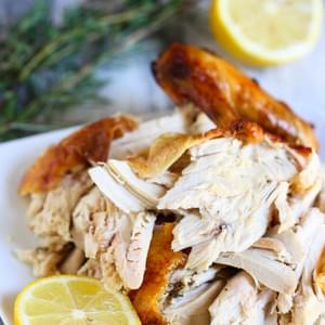 Classic Roast Chicken with Lemon and Herbs