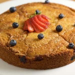 Strawberry-Blueberry Buttermilk Cake