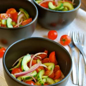 Cherry Tomato and Cucumber Salad