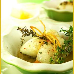 Sole Roulades with Herbs and Lemon