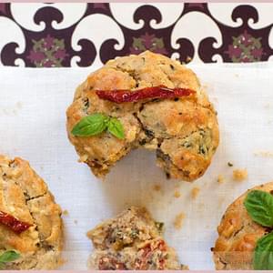 Sun-Dried Tomato and Parsnip Muffins