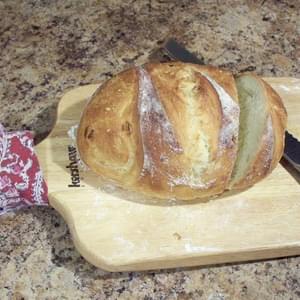 Oven Roasted Garlic Artisan Bread