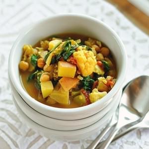 Curried Vegetable and Chickpea Stew