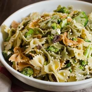 Broccoli and Feta Pasta Salad