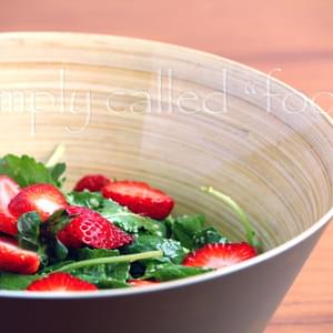 Kale And Strawberry Salad