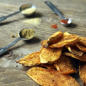 Spiced Sweet Potato Chips