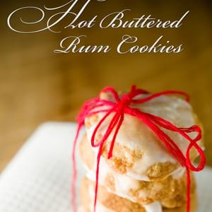 Hot Buttered Rum Cookies