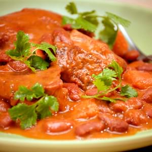 Puerto Rican Pork and Beans