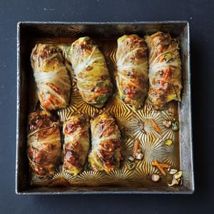 Asian-Style Cabbage Rolls
