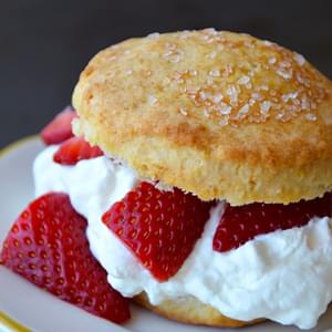 Easy Strawberry Shortcake with Whipped Cream