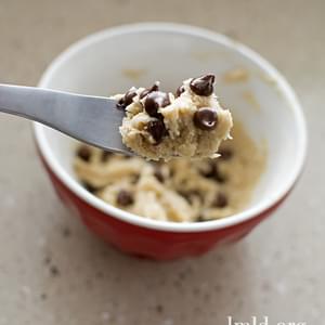 Eggless Cookie Dough for Two