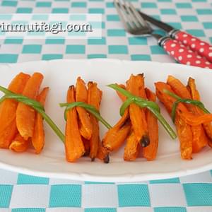 Healthy Baked Carrot Fries