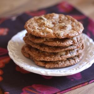 Toasted Coconut, Toffee and Chocolate Chip Cookies - Gluten Free or Not
