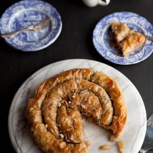 Apple Phyllo Pie With Pecans And Maple