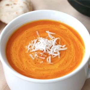 Thai Red Curry Coconut Squash Soup