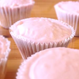 Strawberry Milkshake Cupcakes *Gluten-free and Lactose-free*