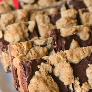 Chocolate Oatmeal Almost-Candy Bars