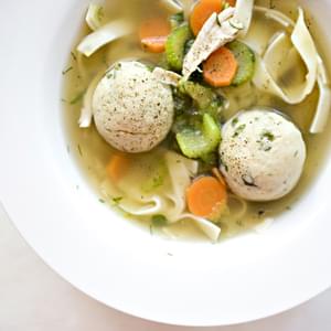 Matzo Ball Soup – The Hybrid Version