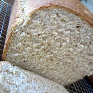 Whole-Wheat Bread with Wheat Germ and Rye
